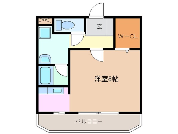 津新町駅 徒歩19分 1階の物件間取画像